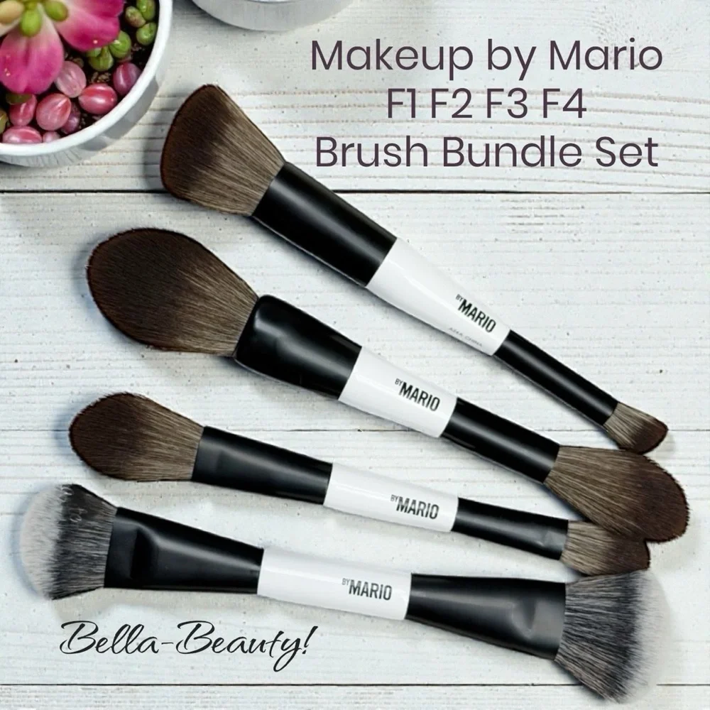 Makeup by Mario 4pc. F1 F2 F3 F4 Bundle Set ~NEW~